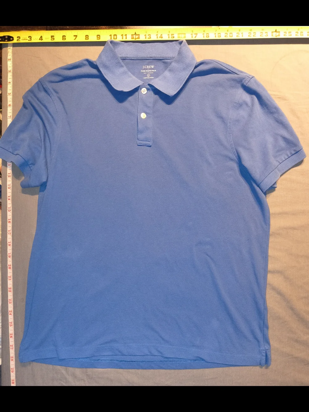 J. Crew Men's Polo Shirt in Blue